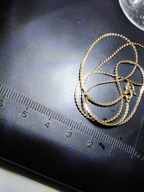 Vtg Baroness Serpentine 14KGF Chocker Neck